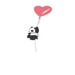 Panda Flyheart emoji