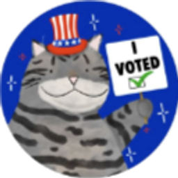 Mi Voted Cat emoji