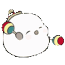 Cat Glasses Play Ball emoji