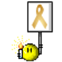 Gold Ribbon emoji