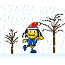 Winter Snowing emoji