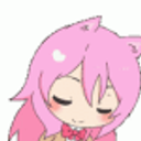 Kawaii Rainbow Catgirl emoji