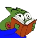 Pepegareading emoji