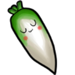 Radish Uwu emoji