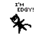 Edgy Cat emoji