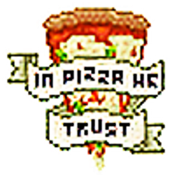 In Pizza We Trust emoji