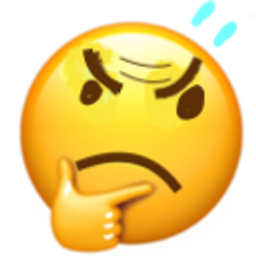 Overthinking Face emoji
