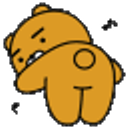 Bear Twerk emoji