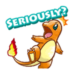 Charmander Seriously emoji