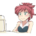 Girl Surprised Glance emoji