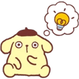 Pompompurin Idea Bulb emoji