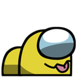 Amongblep emoji