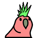 Punk Parrot emoji