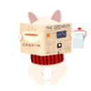 Cat Newspaper emoji