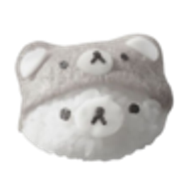 Bear Rice emoji