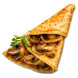 Crepe Mushroom emoji