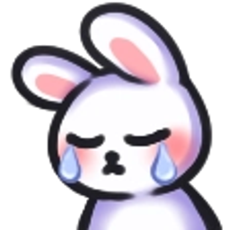 Bunny Sad Tear emoji