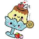 Custard Sparkles emoji