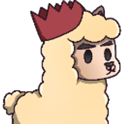 Llamacrown emoji