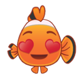 Disneynemoheart emoji