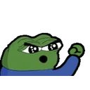 Peepoyelling emoji