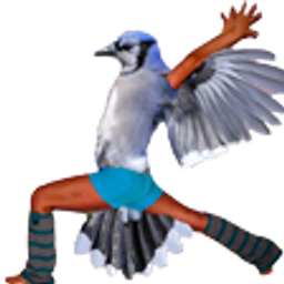 Yoga Bird emoji