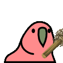 Dusty Parrot emoji