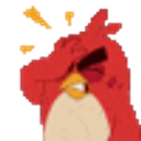 Facepalm Angry Bird emoji