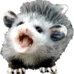 Opossum emoji