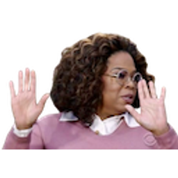 Oprahstop emoji