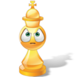 Chess King emoji