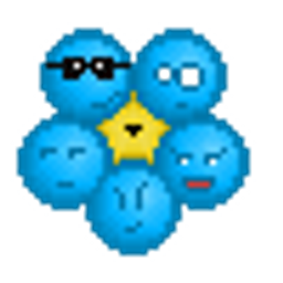 Emoticon Forgetmenot emoji