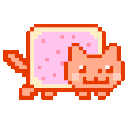 Techcolor Nyancat emoji