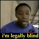 Legally Blind emoji