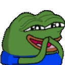 Peepogiggle emoji