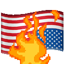 Us Distress On Fire emoji