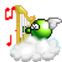 Angel Harp emoji