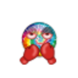 Tiedye Boxer emoji