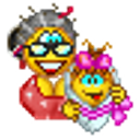 Grandma Babygirl emoji