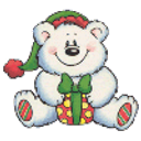 Christmas Bear emoji