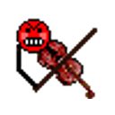 Violin Angry emoji
