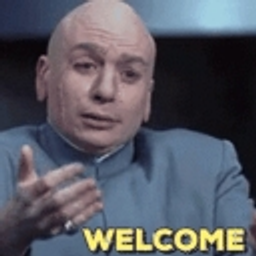 Drevil Welcome emoji
