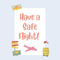 Haveasafeflight emoji