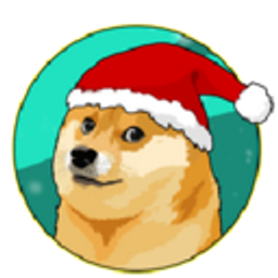Doge Christmas emoji