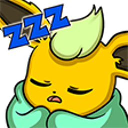 Flareon Sleep emoji