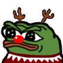 Peepo Reindeer Leave emoji