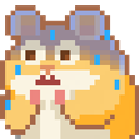 Hamster Sweat emoji