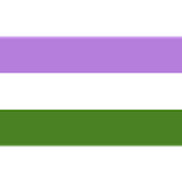 Genderqueer Pride emoji