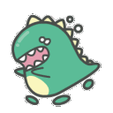 Dinosaur Runq emoji