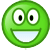 Happy Green emoji
